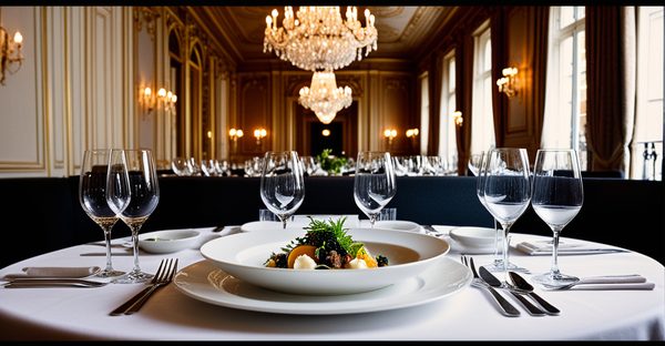 Cuisine haut de gamme à paris : entre luxe et innovation