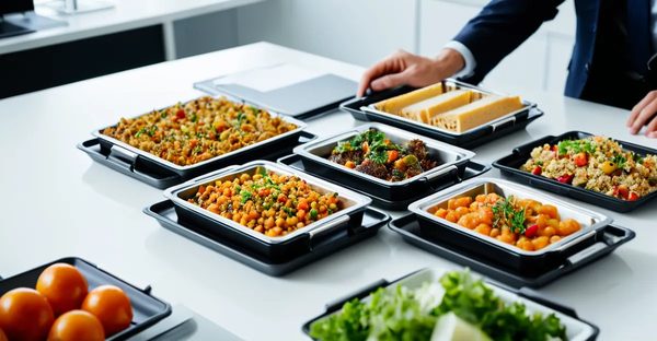 Plateaux repas à courbevoie : variété et qualité au bureau